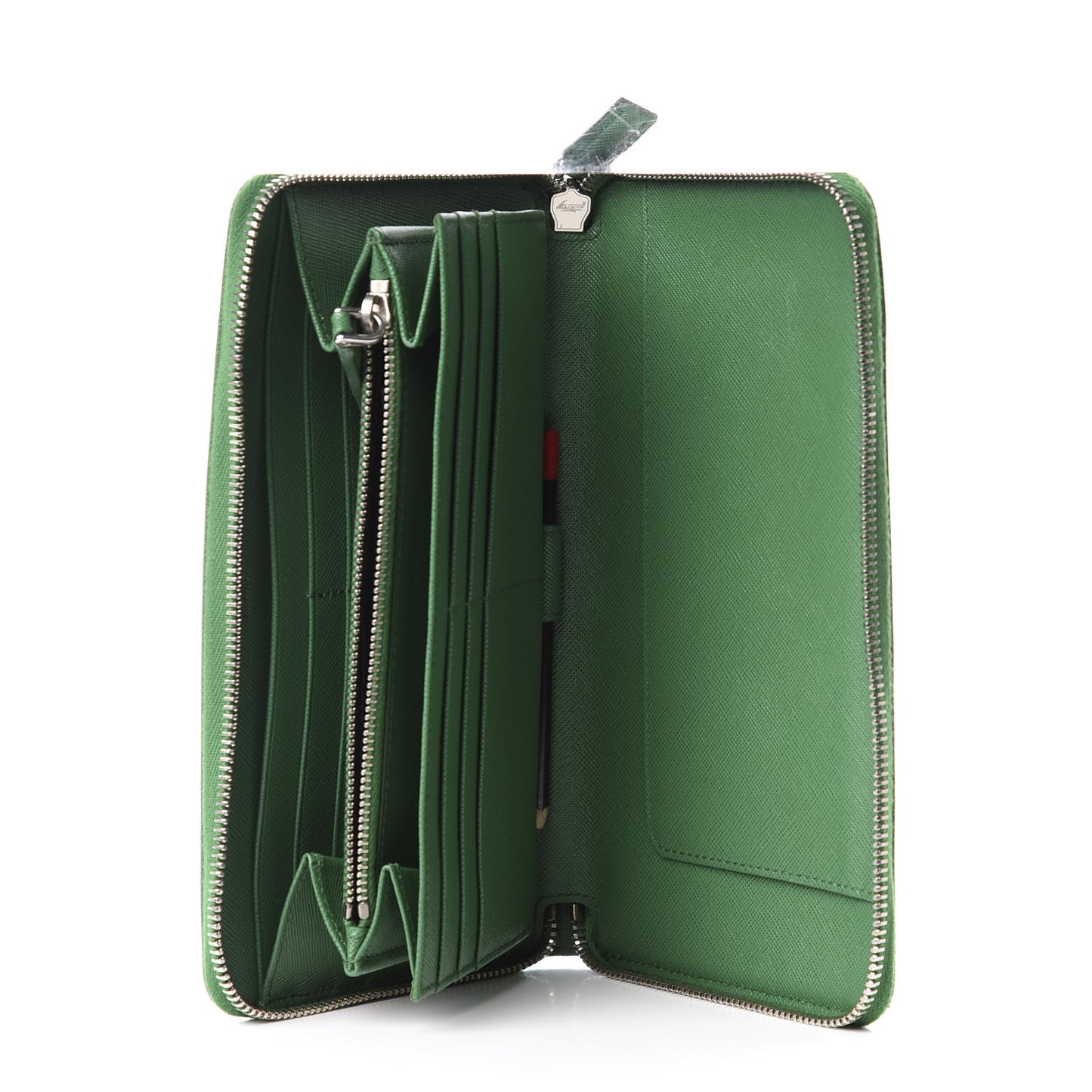Saffiano Large Zip Around Travel Wallet Biliardo