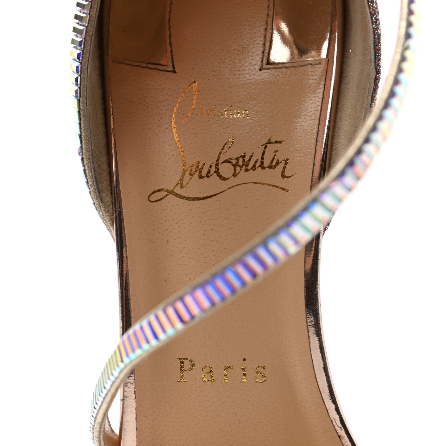 Mini Glitter Rete Tulle Chiara Diams 100 Pump 39.5 Version Multicolor