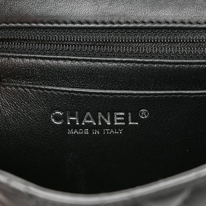 Chanel Lambskin Quilted Mini Square Flap Black 6 of 11
