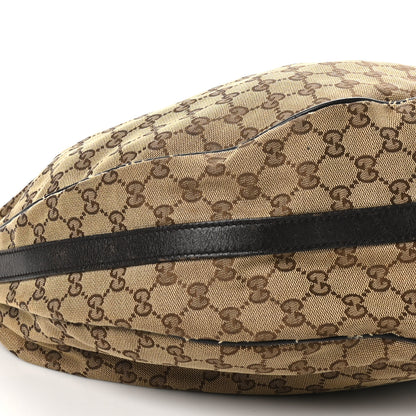 Gucci Monogram Large GG Twins Hobo Dark Brown 9 of 10