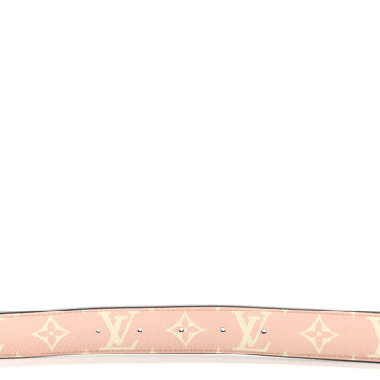 Louis Vuitton Giant Monogram 30mm LV Iconic Reversible Belt 85 34 Rouge 4 of 6