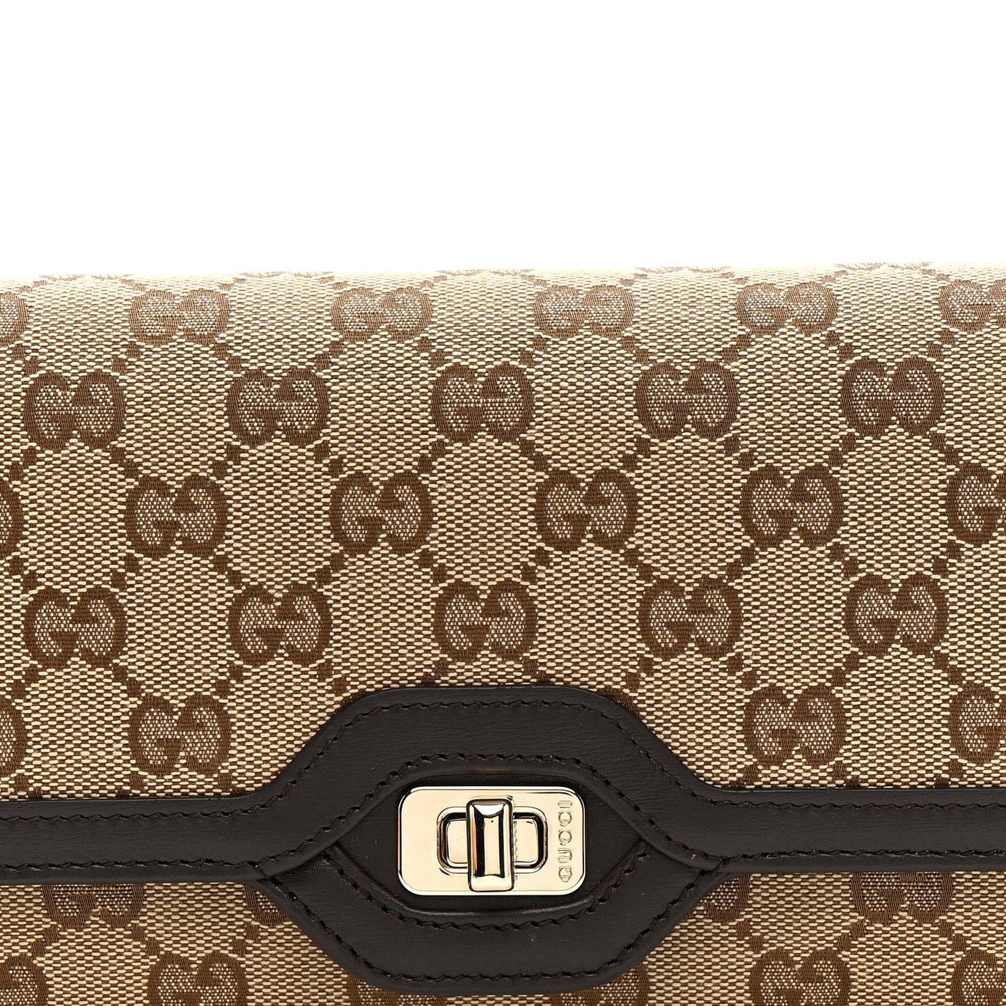 GG Monogram Small Luce Shoulder Bag Beige Ebony