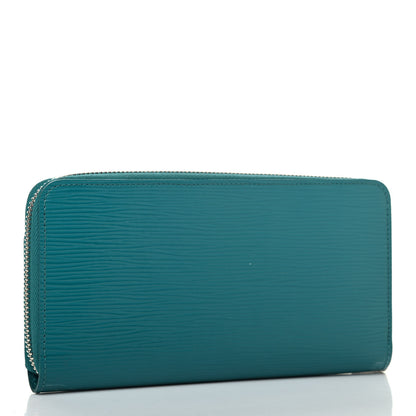 Louis Vuitton Epi Zippy Wallet Cyan 2 of 4