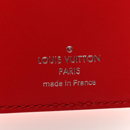 Louis Vuitton Taurillon Monogram Pocket Organizer Red 6 of 7
