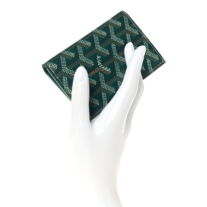 Goyard Goyardine Saint Pierre Card Holder Green 2 of 7