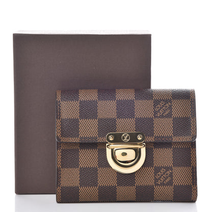 Louis Vuitton Damier Ebene Koala Compact Wallet 8 of 8