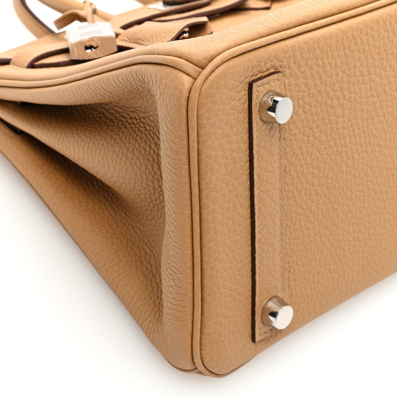 Hermes Togo Birkin 25 Biscuit 9 of 11