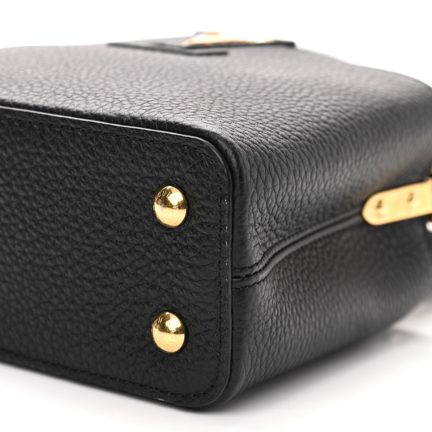 Louis Vuitton Taurillon Mini Capucines Black 12 of 13
