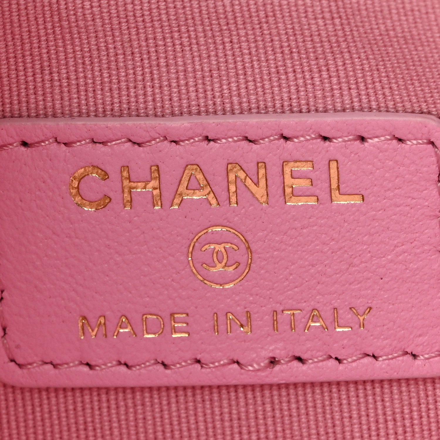 Chanel Lambskin Quilted Mini Chain Around Hobo Pink 6 of 11