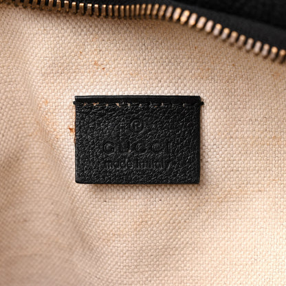 Gucci Grained Calfskin Coco Capitan Logo Belt Bag Black 6 of 15