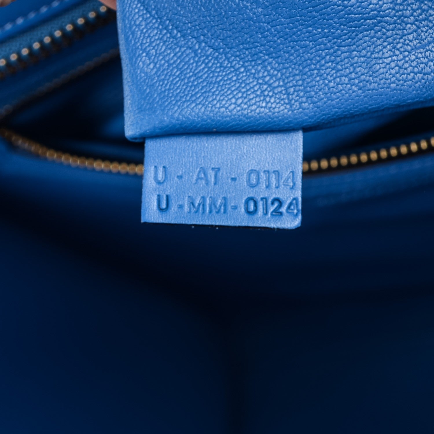 Celine Palmelato Mini Luggage Electric Blue 8 of 8