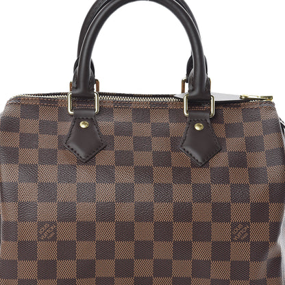 Louis Vuitton Damier Ebene Speedy 25 7 of 9