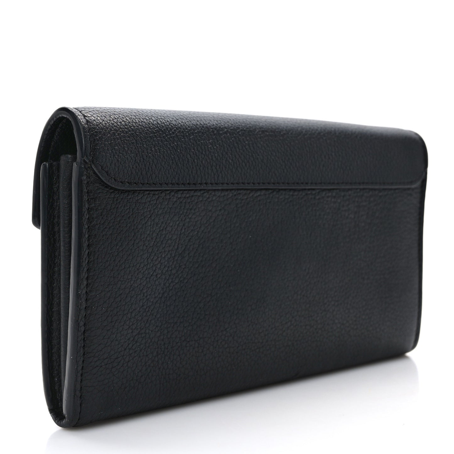 Soft Calfskin My Lockme Wallet Black