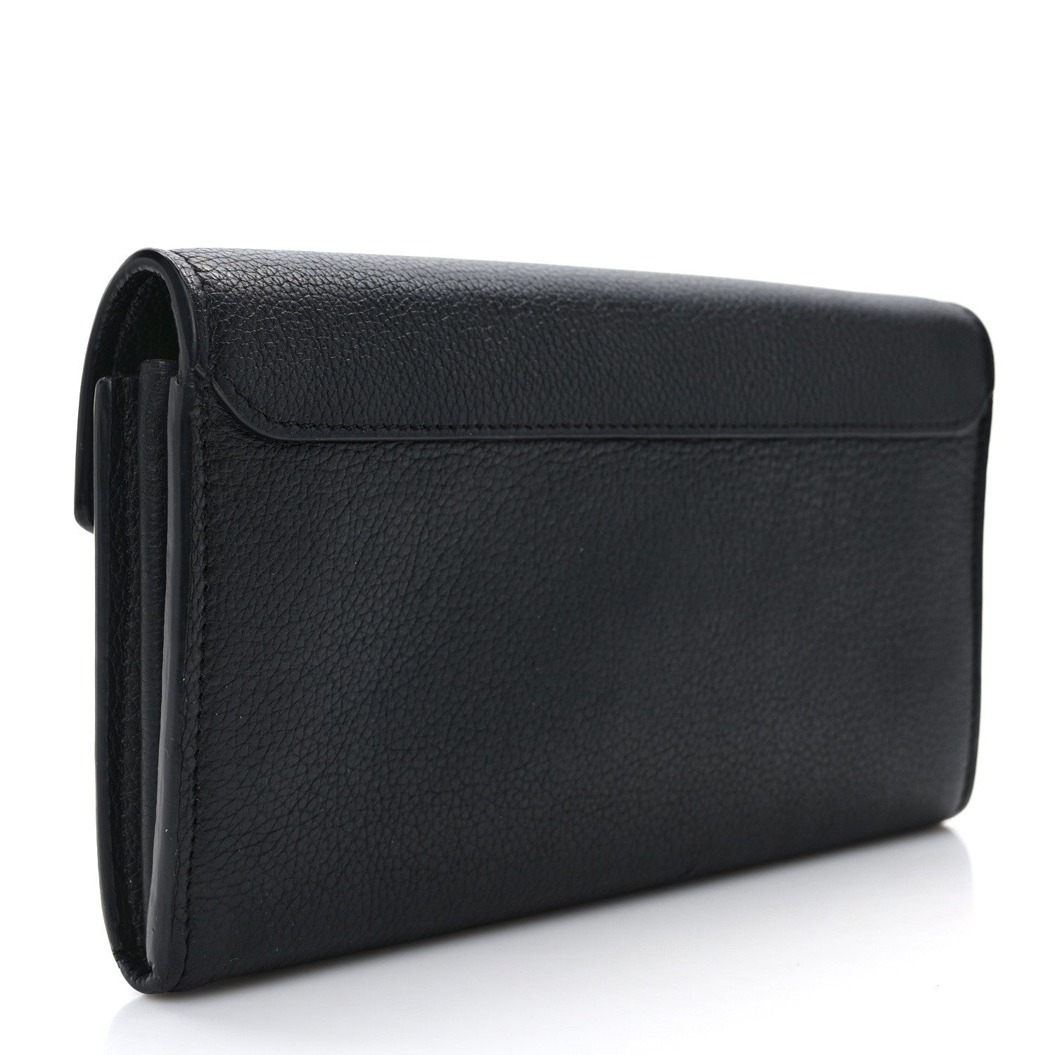 Louis Vuitton Soft Calfskin My Lockme Wallet Black 3 of 9