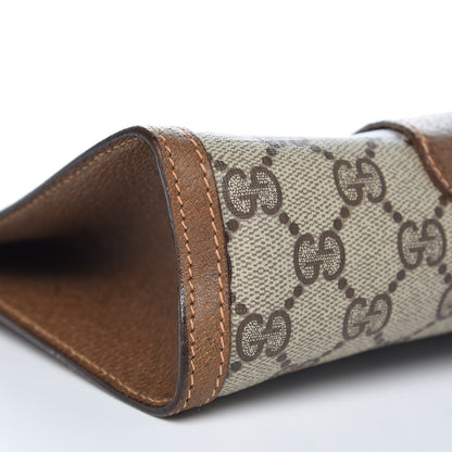 Gucci GG Plus Monogram Web Pouch Brown 8 of 9