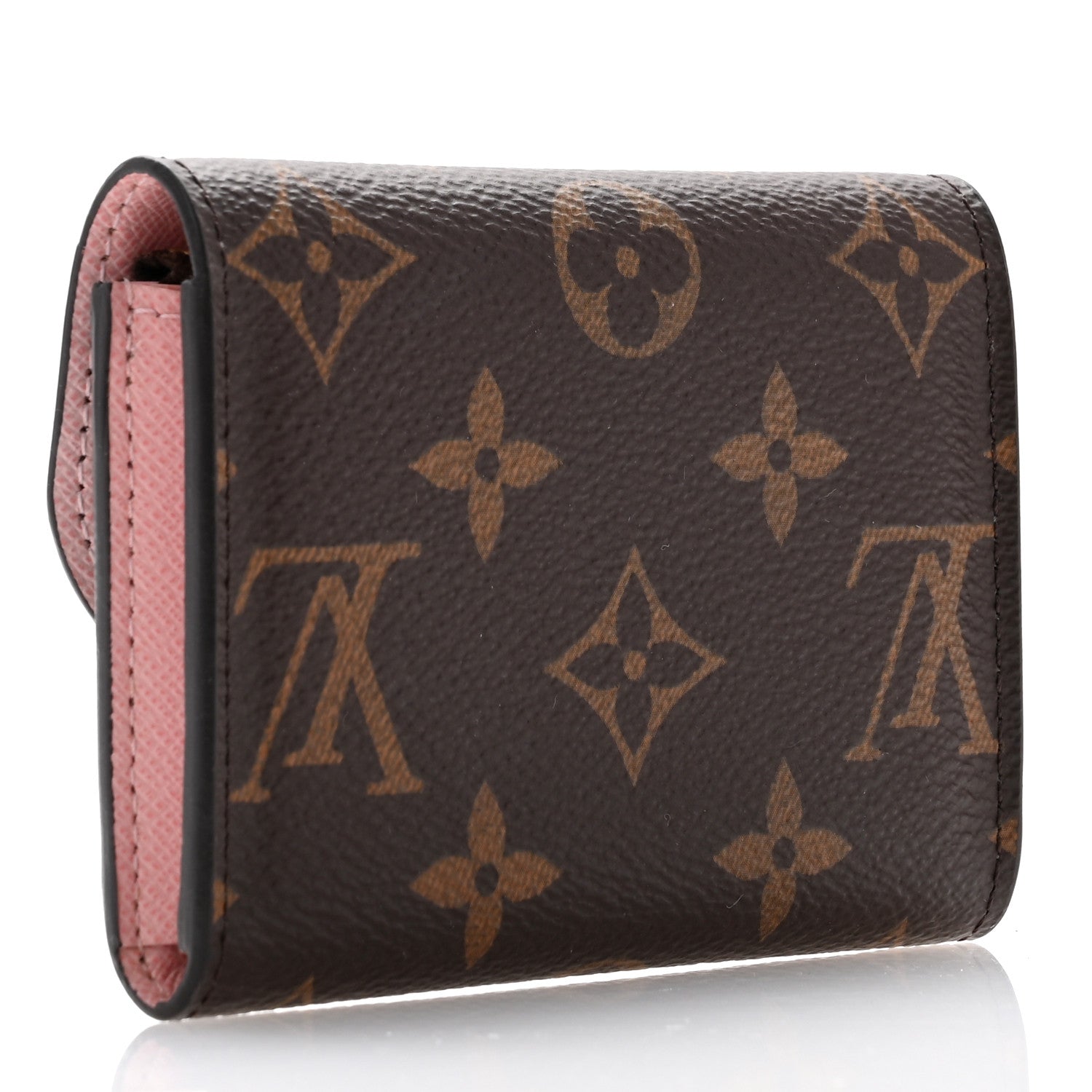Louis Vuitton Damier Ebene Rosalie Coin Purse Rose Ballerine 3 of 7
