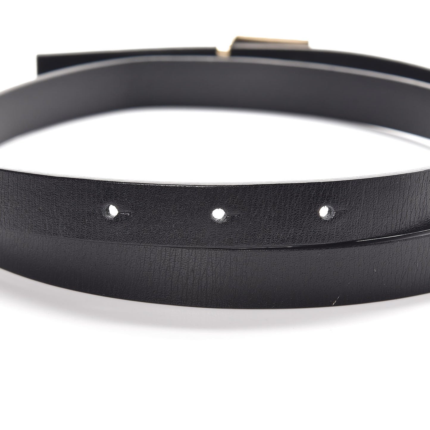 Calfskin G Logo Belt 75 30 Black