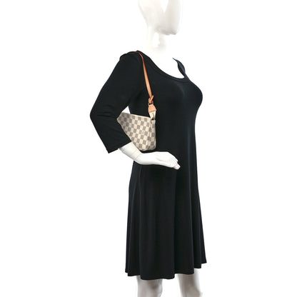 Louis Vuitton Damier Azur Pochette Accessories NM 2 of 9