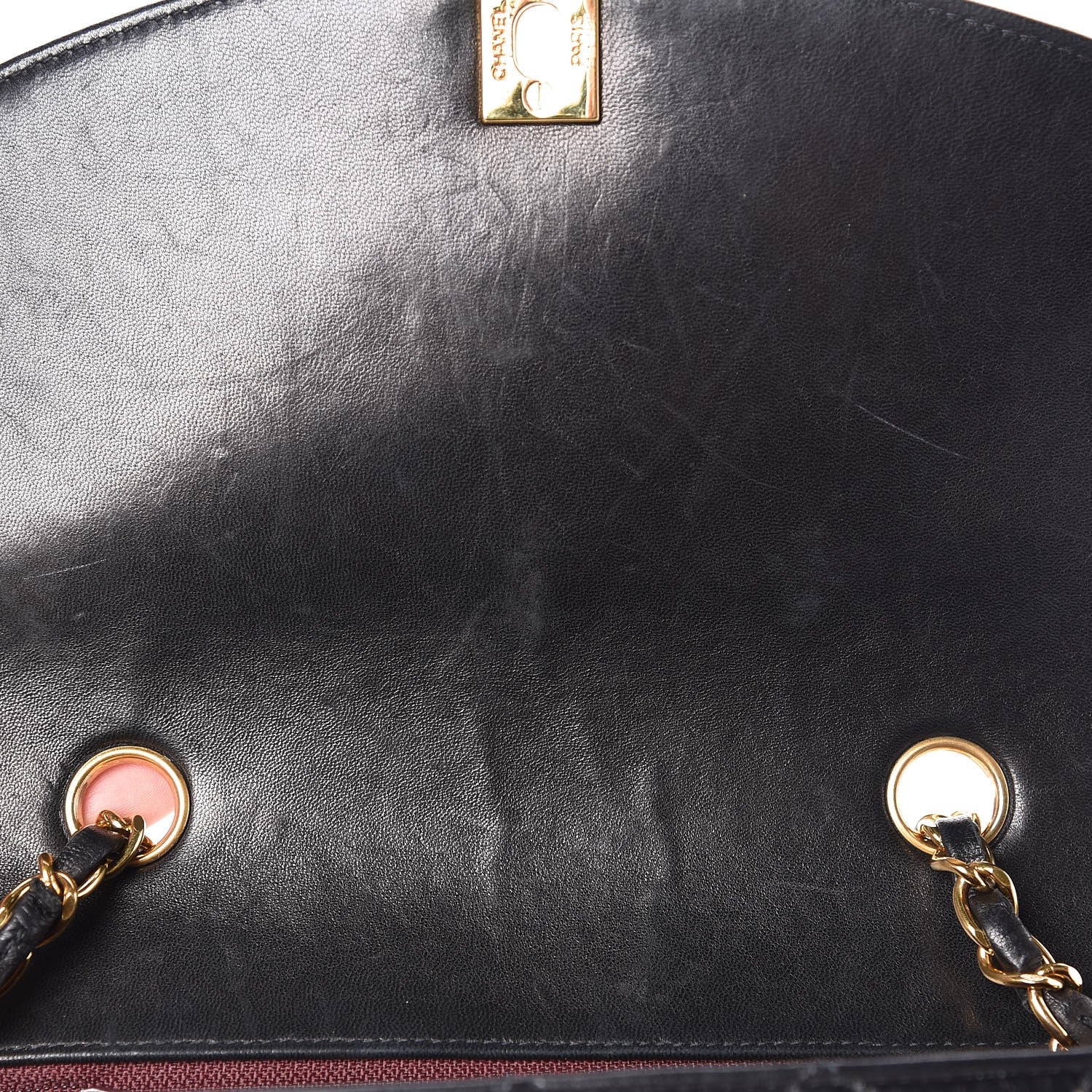 Chanel Lambskin Quilted Small Single Flap Black 9 of 16