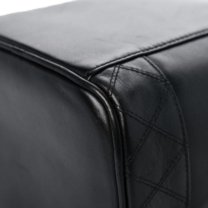 Chanel Lambskin Vanity Cosmetic Case Black 8 of 17