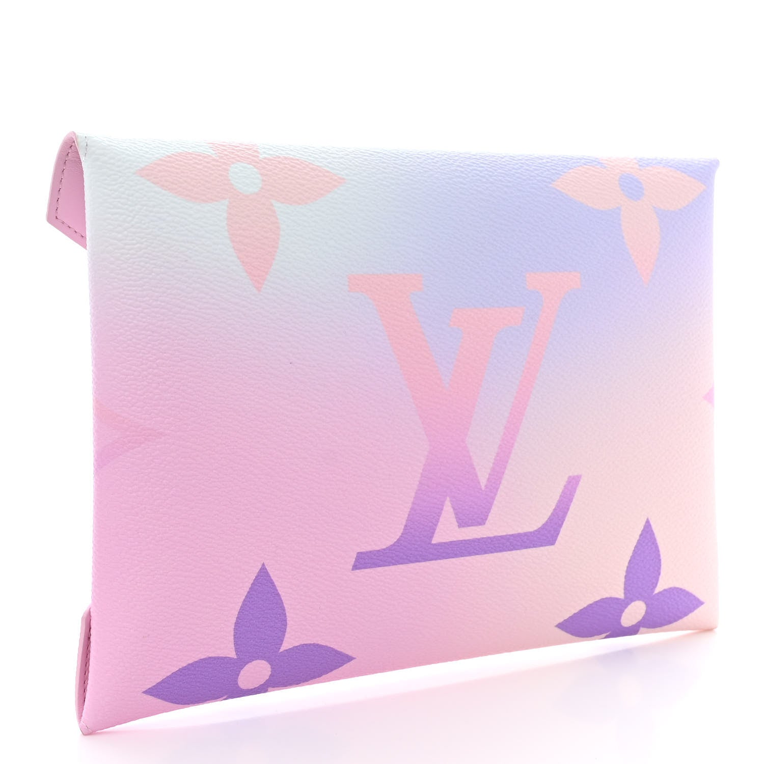 Louis Vuitton Monogram Giant Spring in the City Kirigami Pochette Set Sunrise Pastel Midnight Fuchsia Sunset Kaki 4 of 11