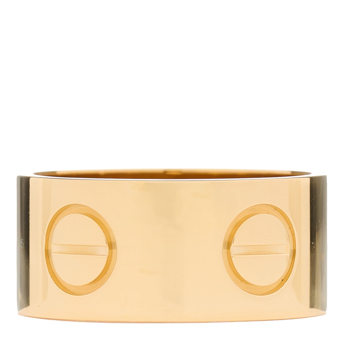 18K Yellow Gold 11mm LOVE Ring 68 12.25