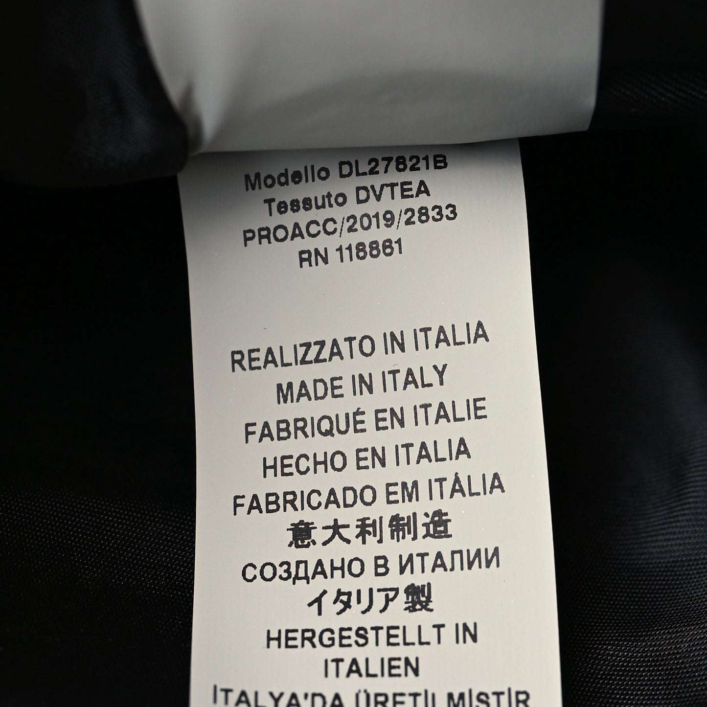 Calfskin Mini Biker Bag Black