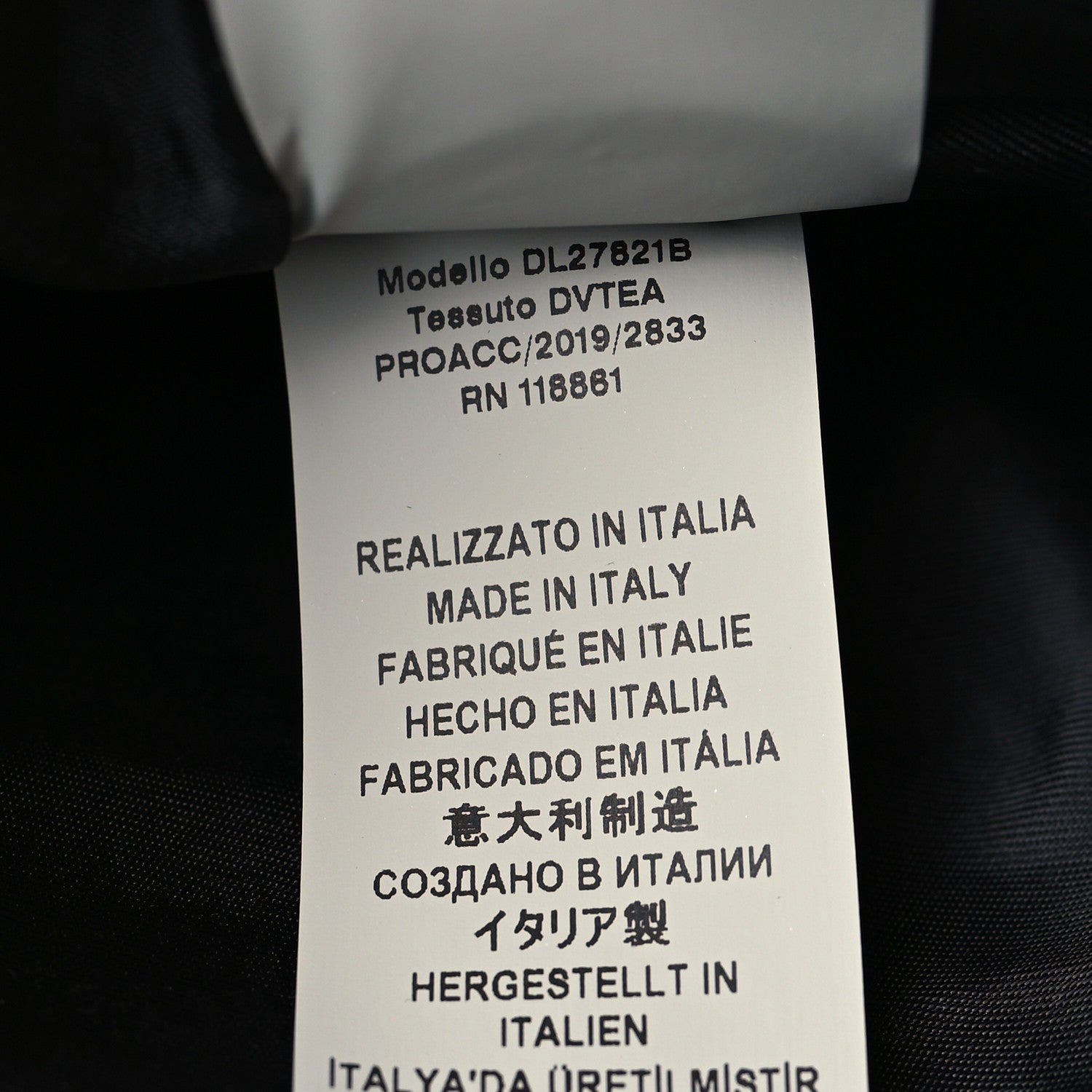 Versace Calfskin Mini Biker Bag Black 6 of 10