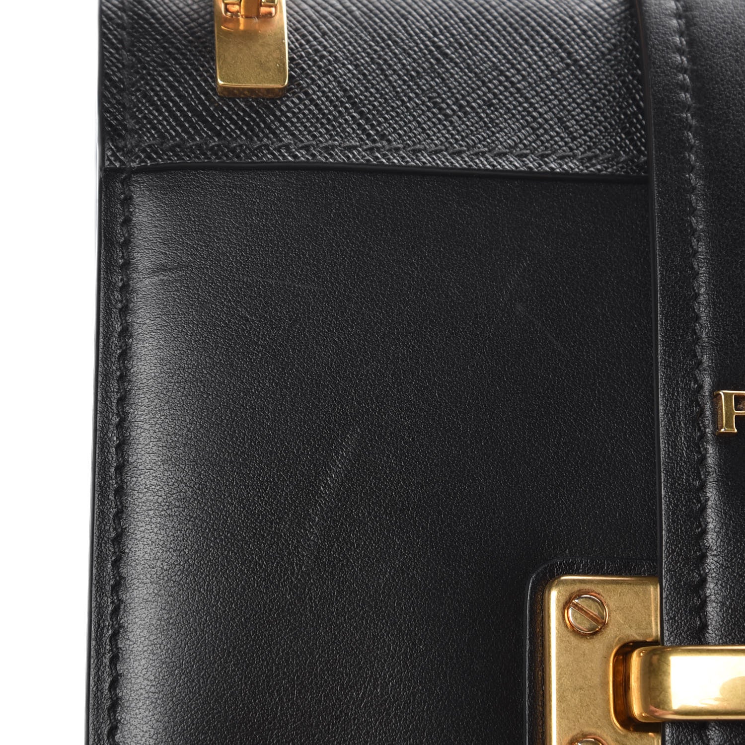 Prada City Calf Saffiano Pionniere Bag Black 10 of 12