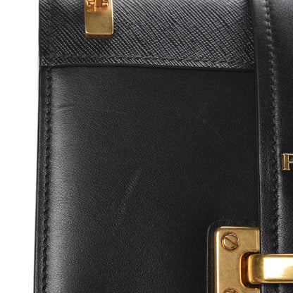 Prada City Calf Saffiano Pionniere Bag Black 10 of 12