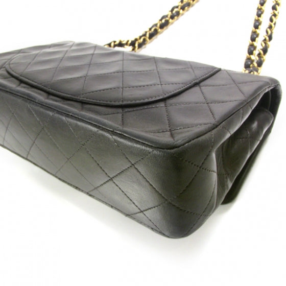 Vintage Lambskin Double Medium Flap Bag