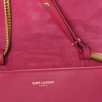 Saint Laurent Calfskin Small Classic Y Satchel Bubblegum 10 of 25