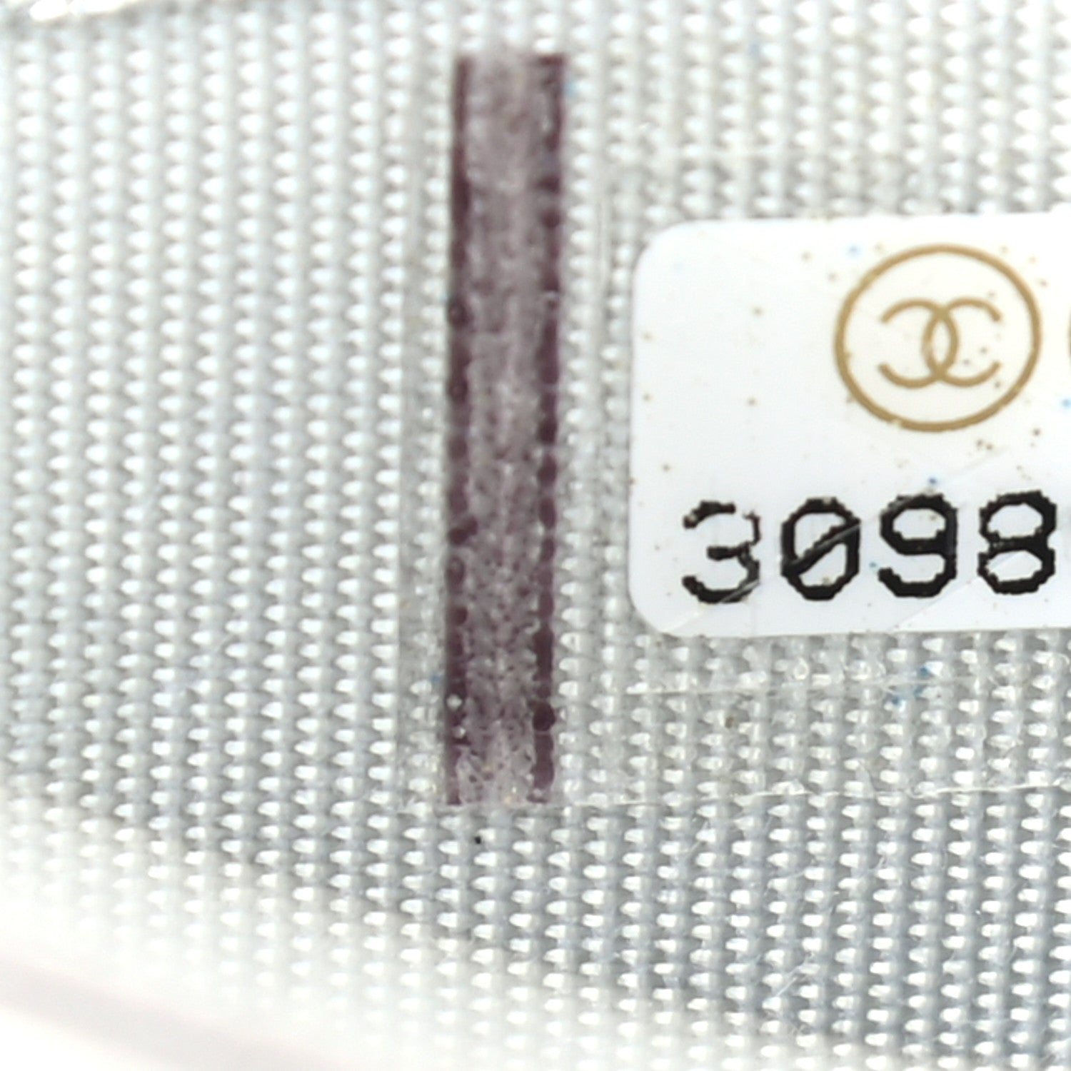 Chanel Metallic Lambskin Quilted Card Holder Silver 8 of 8