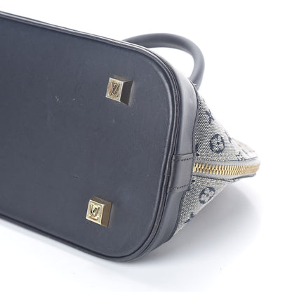 Louis Vuitton Mini Monogram Alma Long Blue 9 of 9