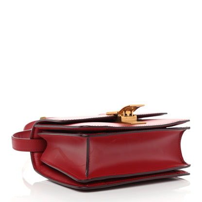 Celine Box Calfskin Small Classic Box Flap Bag Red 4 of 14