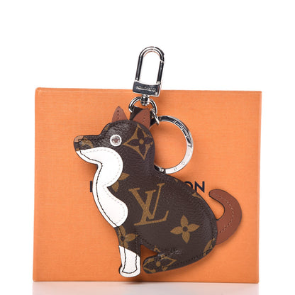 Louis Vuitton Monogram Dog Bag Charm Key Holder 4 of 4