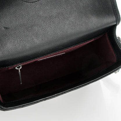 Chanel Caviar Iridescent Calfskin Quilted Small Daily Carry Messenger Black 5 of 7