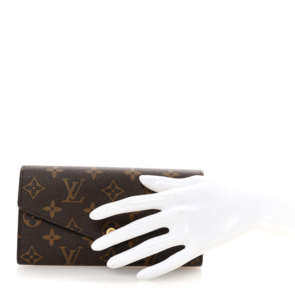 Louis Vuitton Monogram Sarah Wallet NM Coquelicot 2 of 7