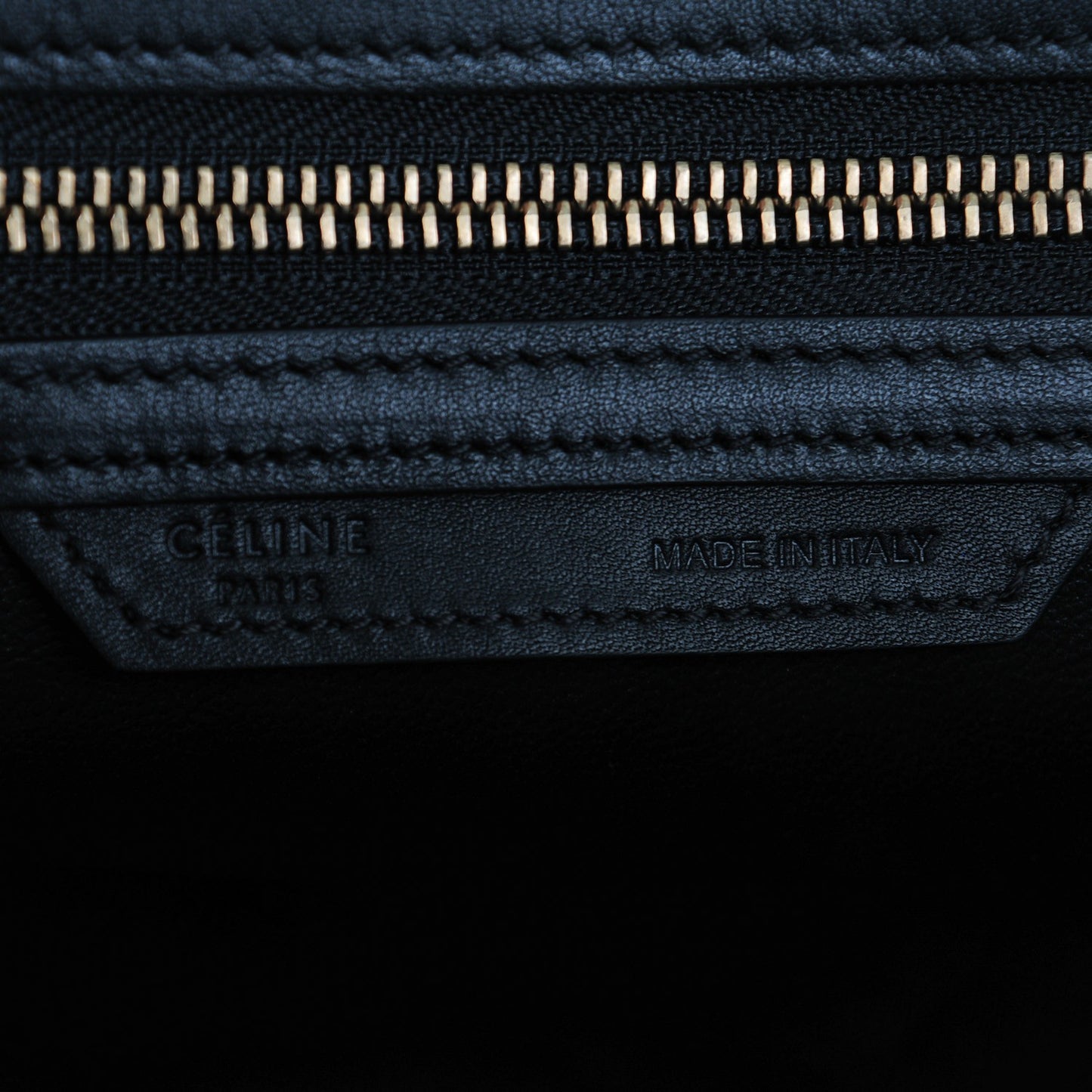 Smooth Calfskin Mini Luggage Black