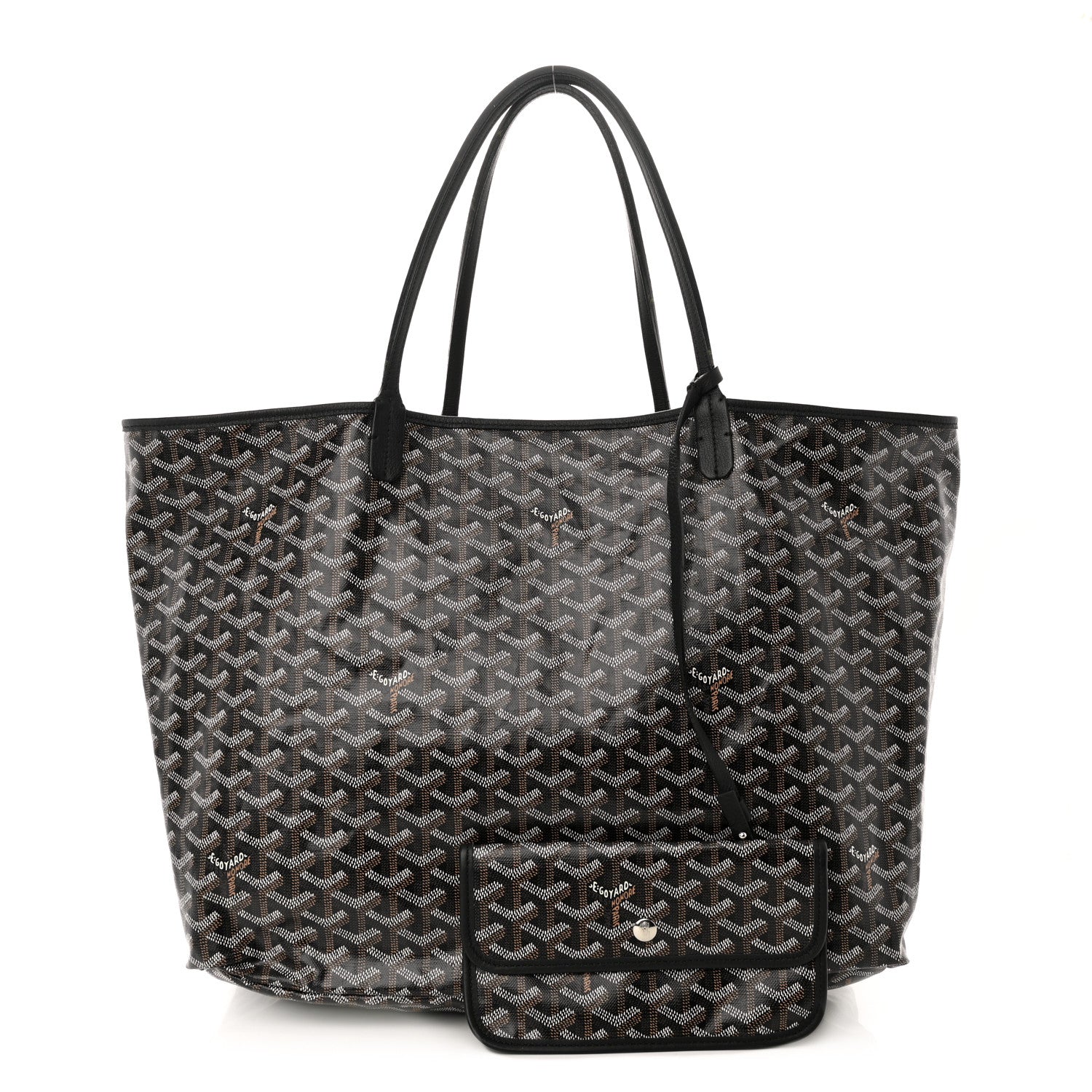 Goyard Goyardine Saint Louis GM Black 1 of 9