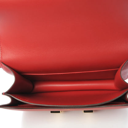 Hermes Evercolor Constance 18 Rouge Casaque 5 of 16