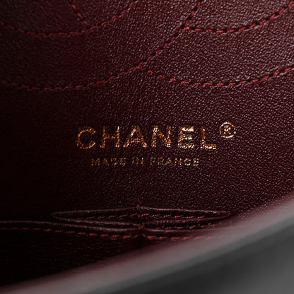 Chanel Aged Calfskin Quilted 2.55 Reissue 225 Flap Black 6 of 11