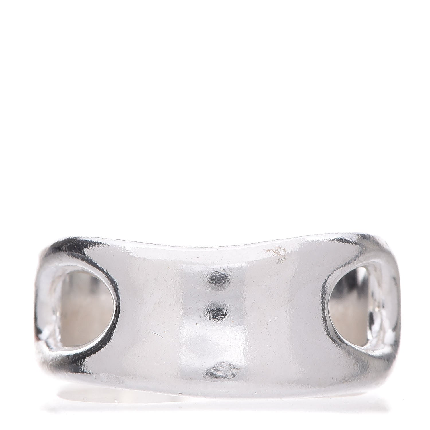 Tiffany Sterling Silver Elsa Peretti Open Side Ring 55 7.5 1 of 5