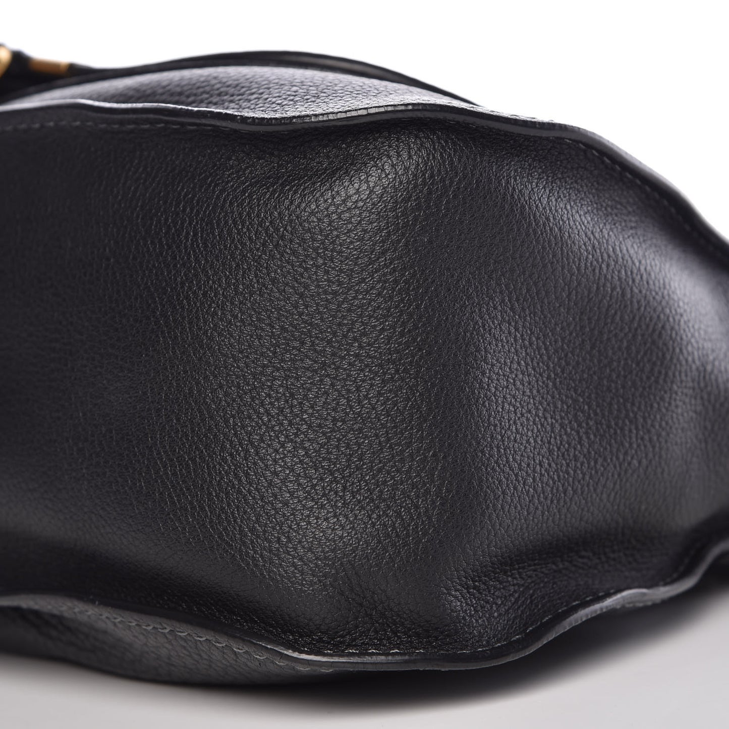Calfskin Medium Marcie Satchel Black