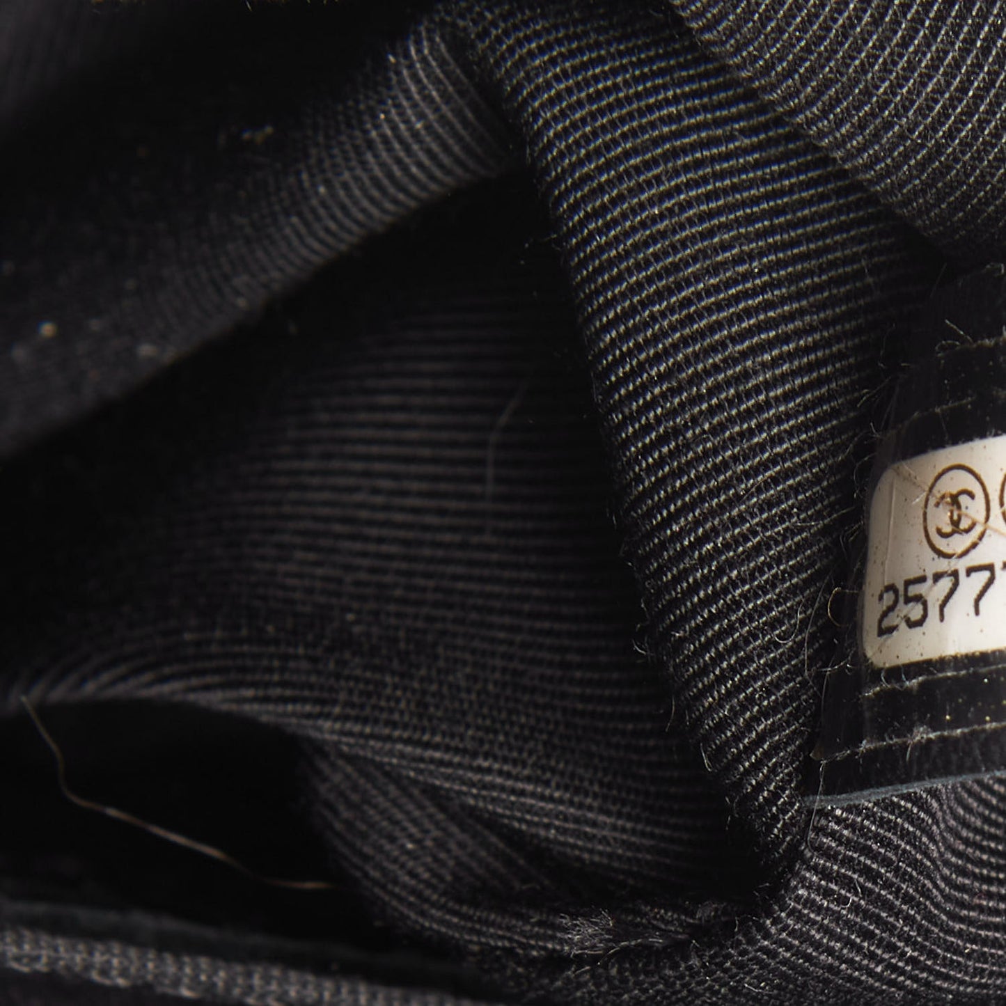 Calfskin Chevron Quilted Small Urban Spirit Backpack Black