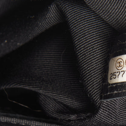 Chanel Calfskin Chevron Quilted Small Urban Spirit Backpack Black 5 of 9