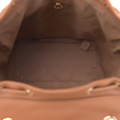 Chanel Lambskin Quilted Small Urban Spirit Backpack Brown 5 of 13