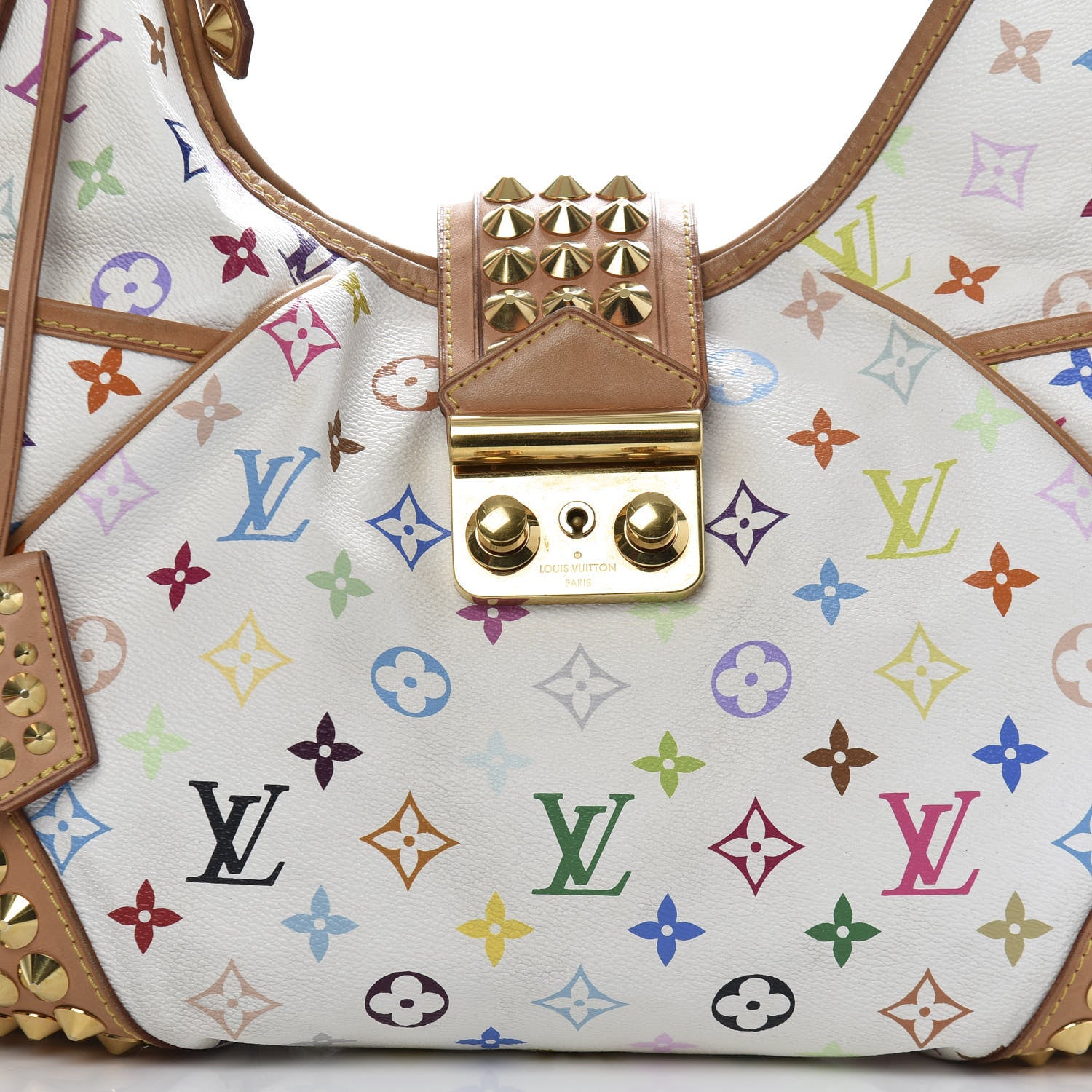 Louis Vuitton Monogram Multicolor Chrissie White 15 of 15