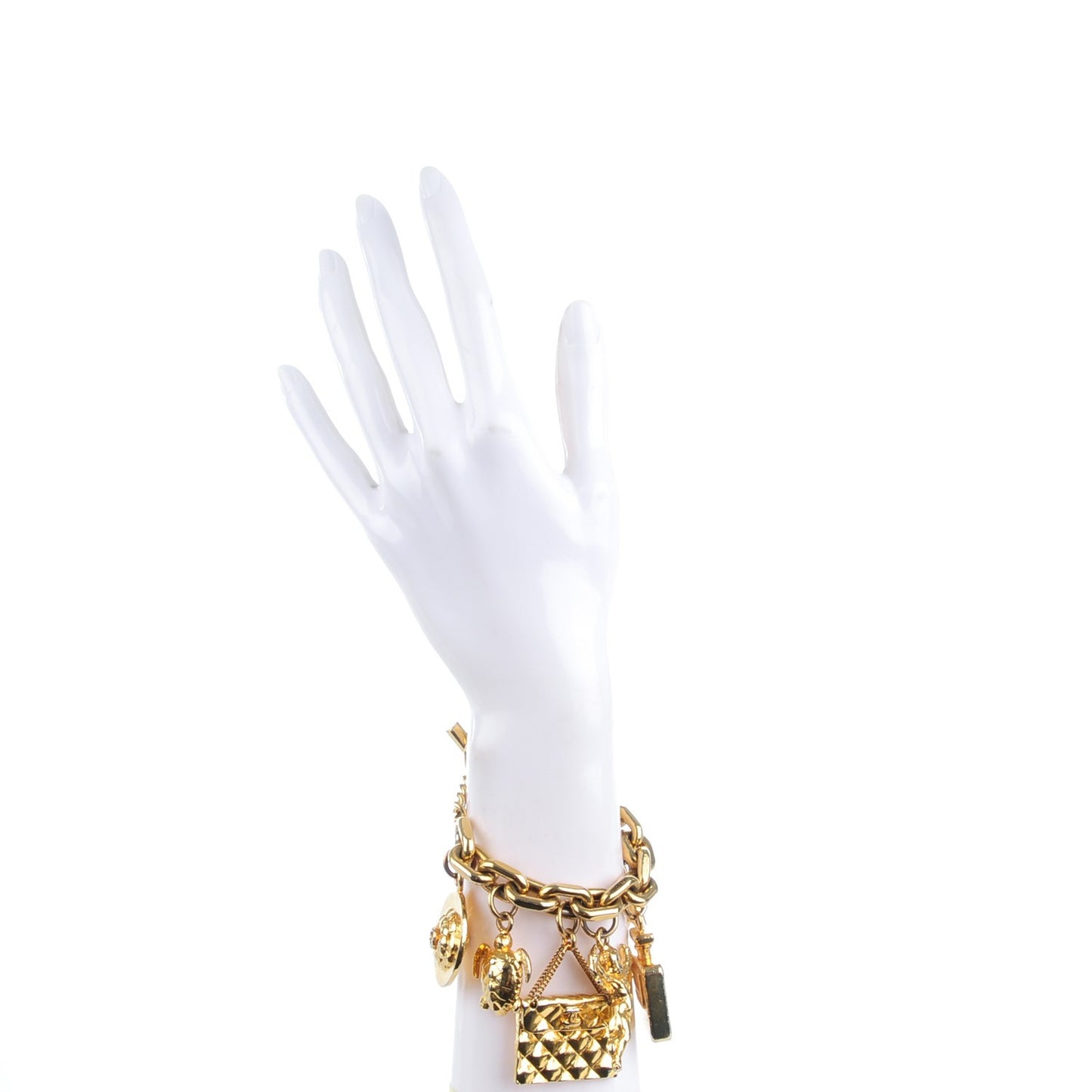 Precious Symbols Charm Bracelet Gold