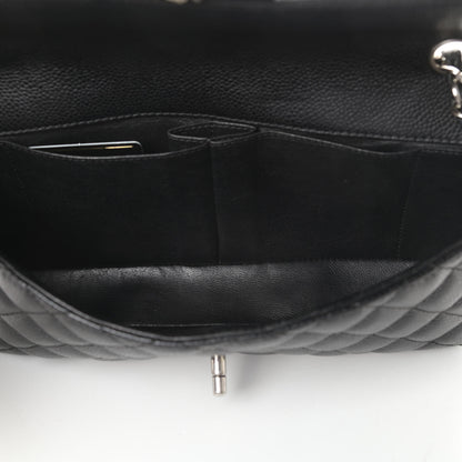 Chanel Caviar Quilted East West Flap Black 5 of 10